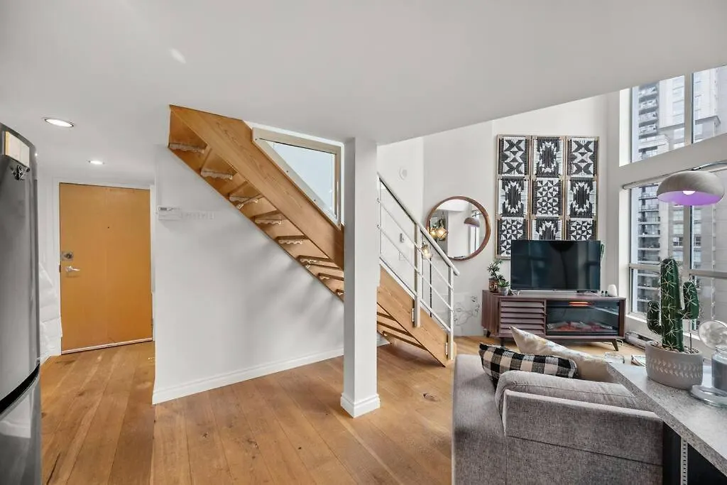 Beautiful Downtown Loft With Full Kitchen Lejlighed Vancouver 0*,