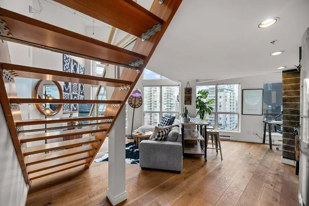 Beautiful Downtown Loft With Full Kitchen Lejlighed Vancouver