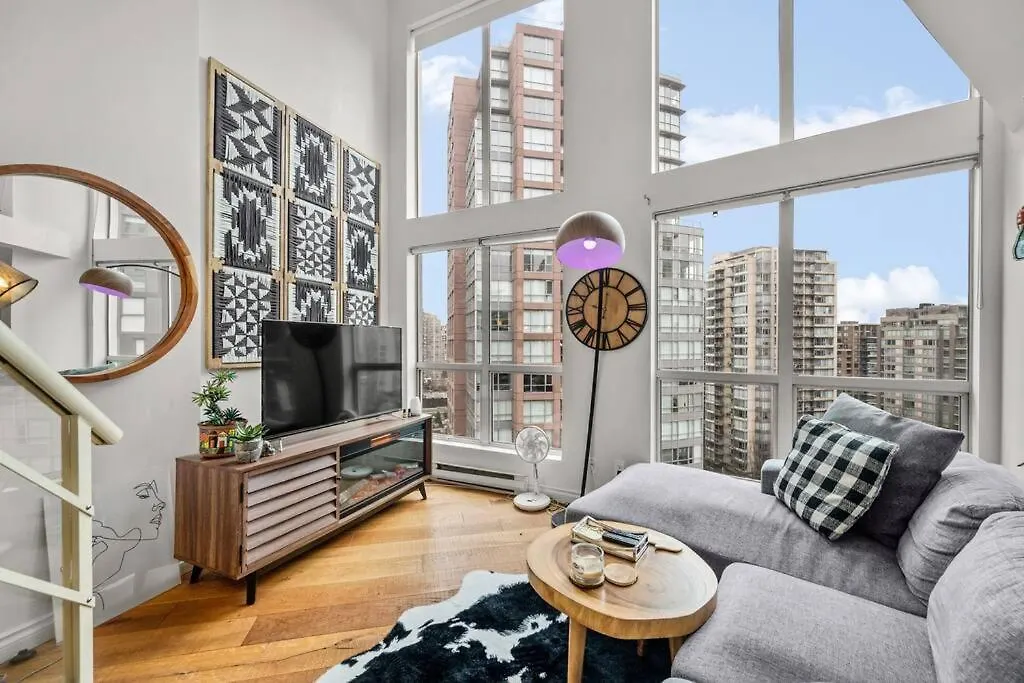 Beautiful Downtown Loft With Full Kitchen Lejlighed Vancouver