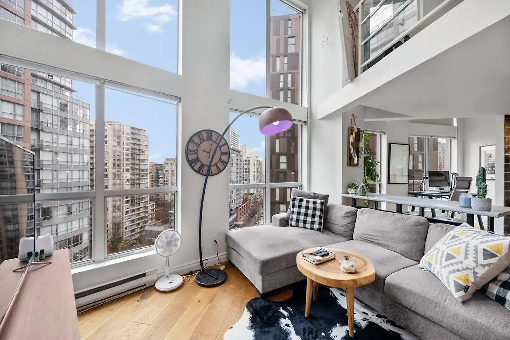 Beautiful Downtown Loft With Full Kitchen Lejlighed Vancouver
